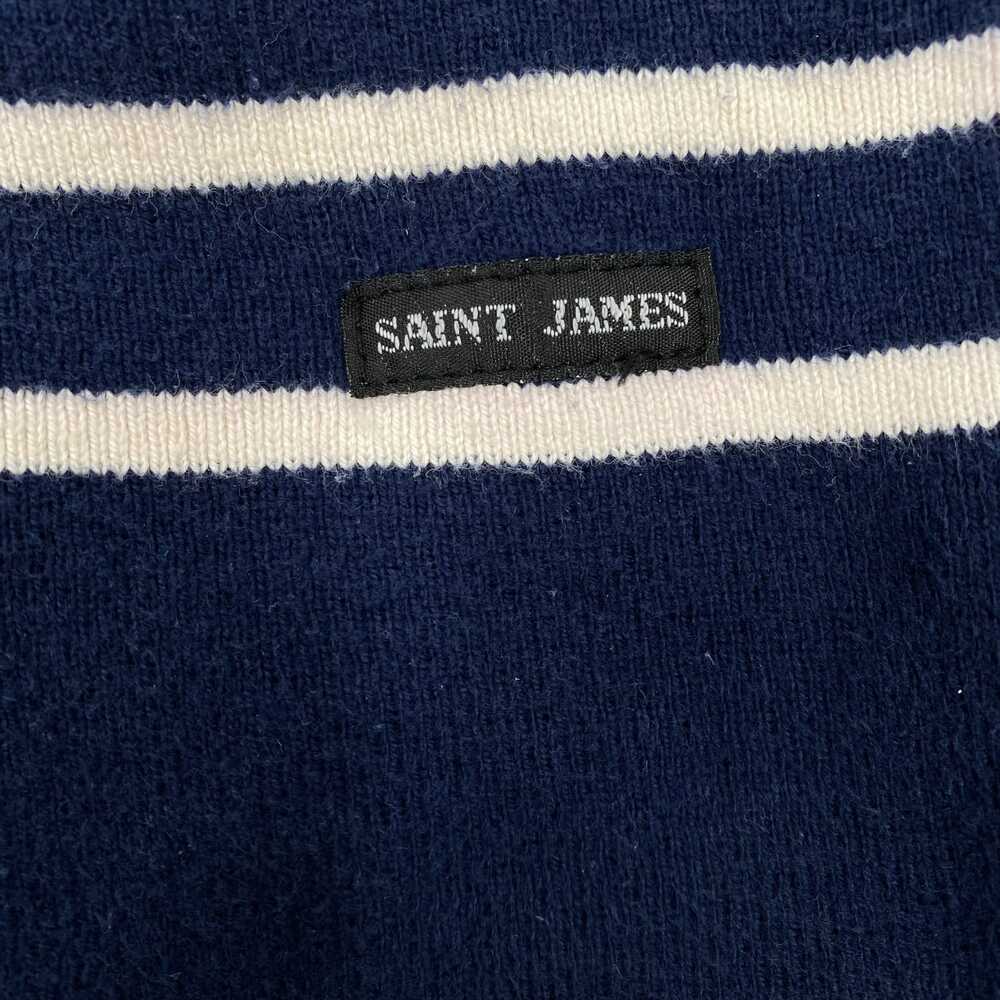 Saint James Striped 100% Cotton Pullover | OS Regular In France - Picture 5 of 6